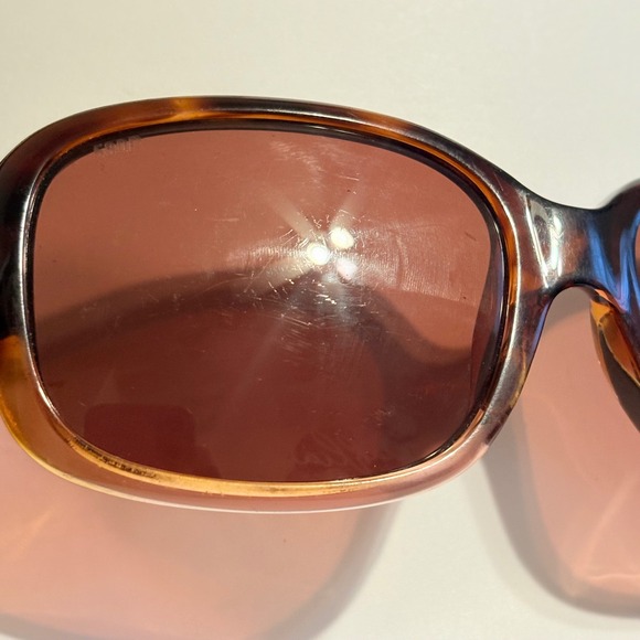 Costa Del Mar 6S9041 GANNET Sunglasses Brown Tortoise Ladies Oversized Shades - Picture 7 of 16
